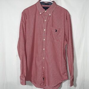 U.S polo button down T shirt